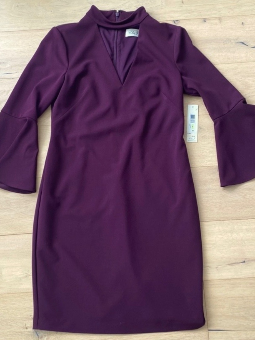 Eliza J Purple Cocktail Dress